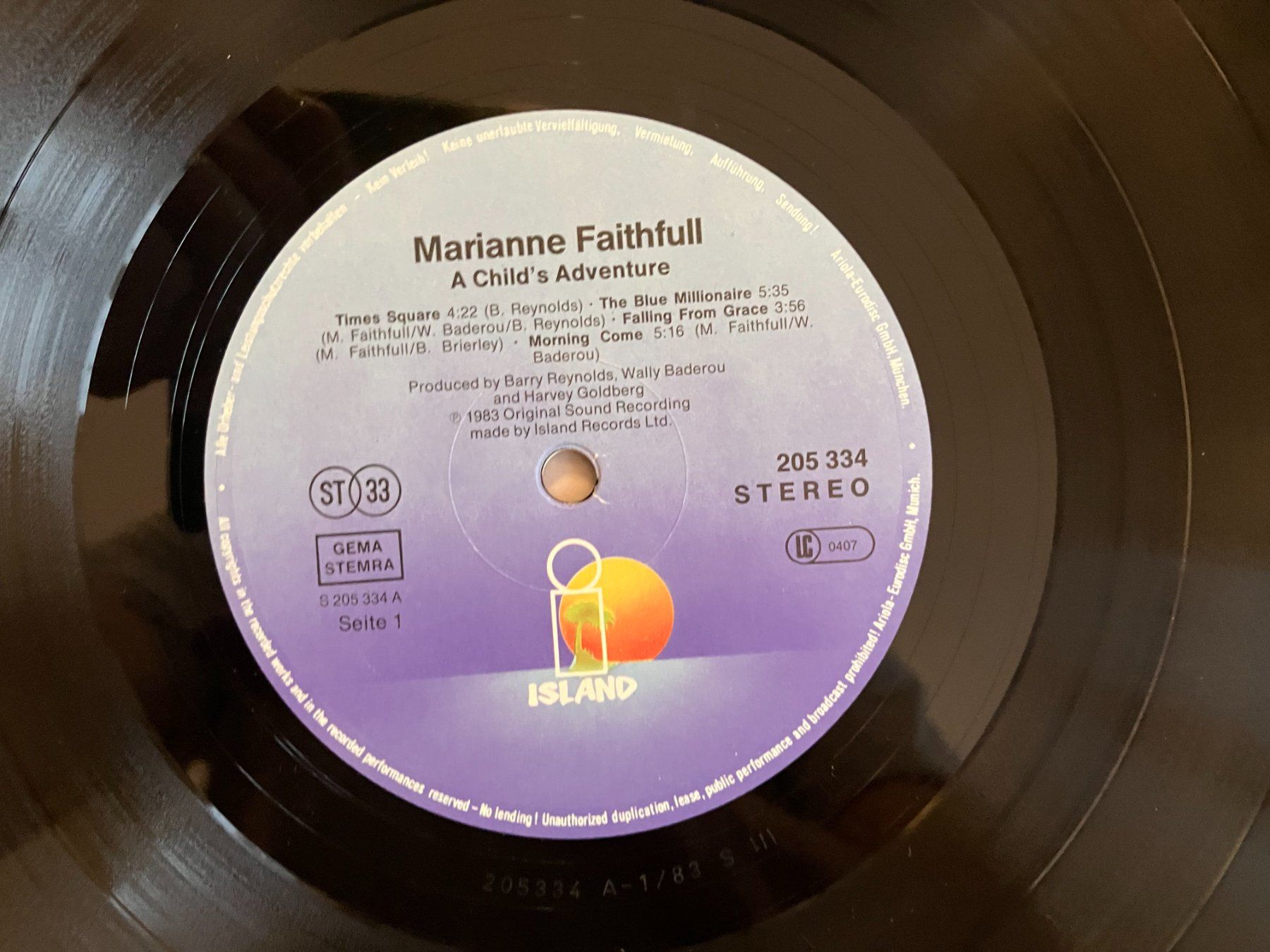 Dischi in vinile: Marianne Faithfull – Usato da Aarwangen venduto da Jukebox3 4