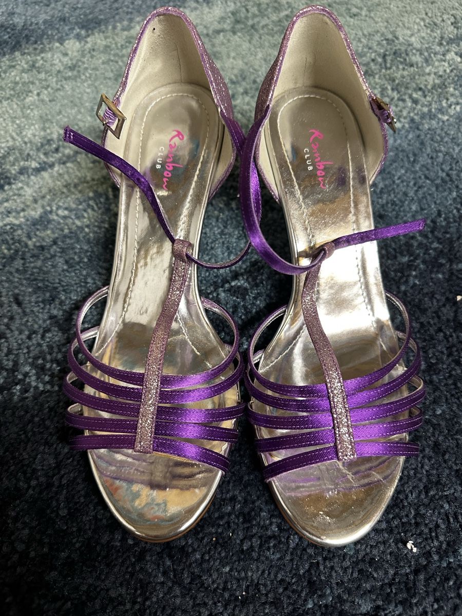 Scarpe da donna: Tanzschuh- lila – Usato da Hausen AG venduto da Nah5yj