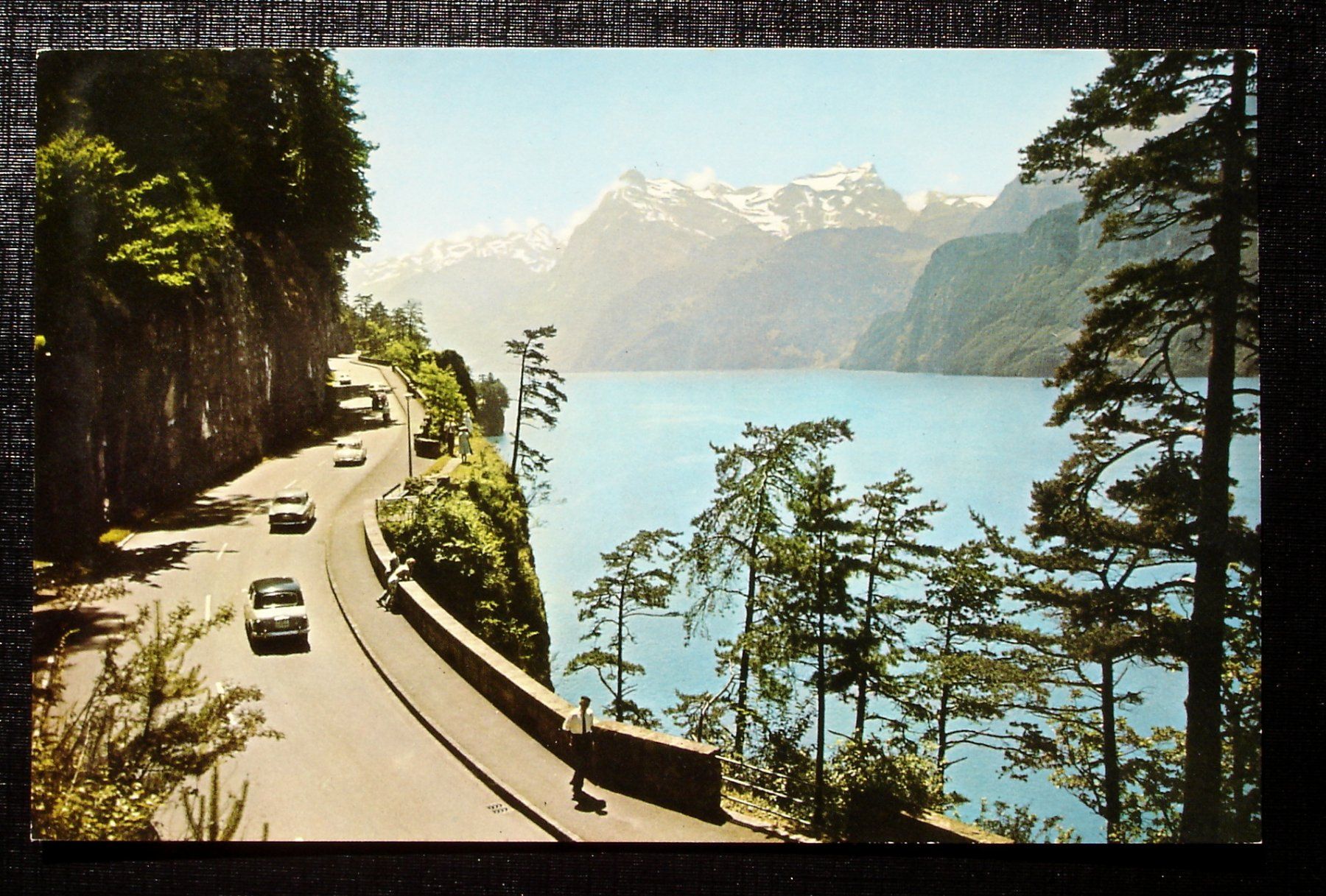Ansichtskarten: AXENSTRASSE am Vierwaldstättersee - Auto – Neu (gemäss Beschreibung) aus Jona von philajona
