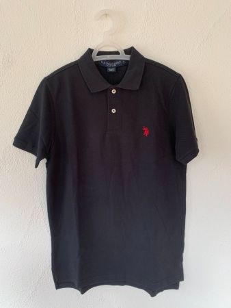 U.S.POLO ASSN. schwarz / Polo / T-Shirt Herren / schwarz / S