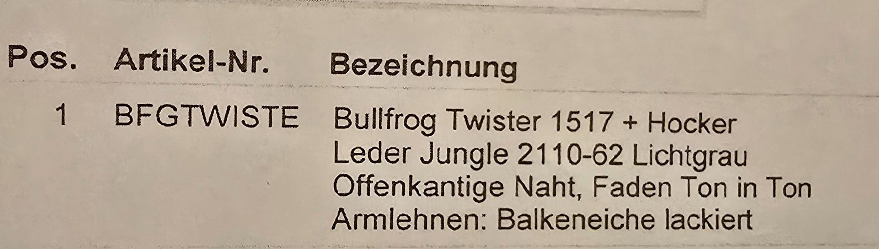 Sessel: Bulldog Twister – Gebraucht aus Basel von Inve 3