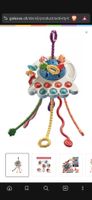 Motorikspielzeug Activity Board Blauer Oktopus