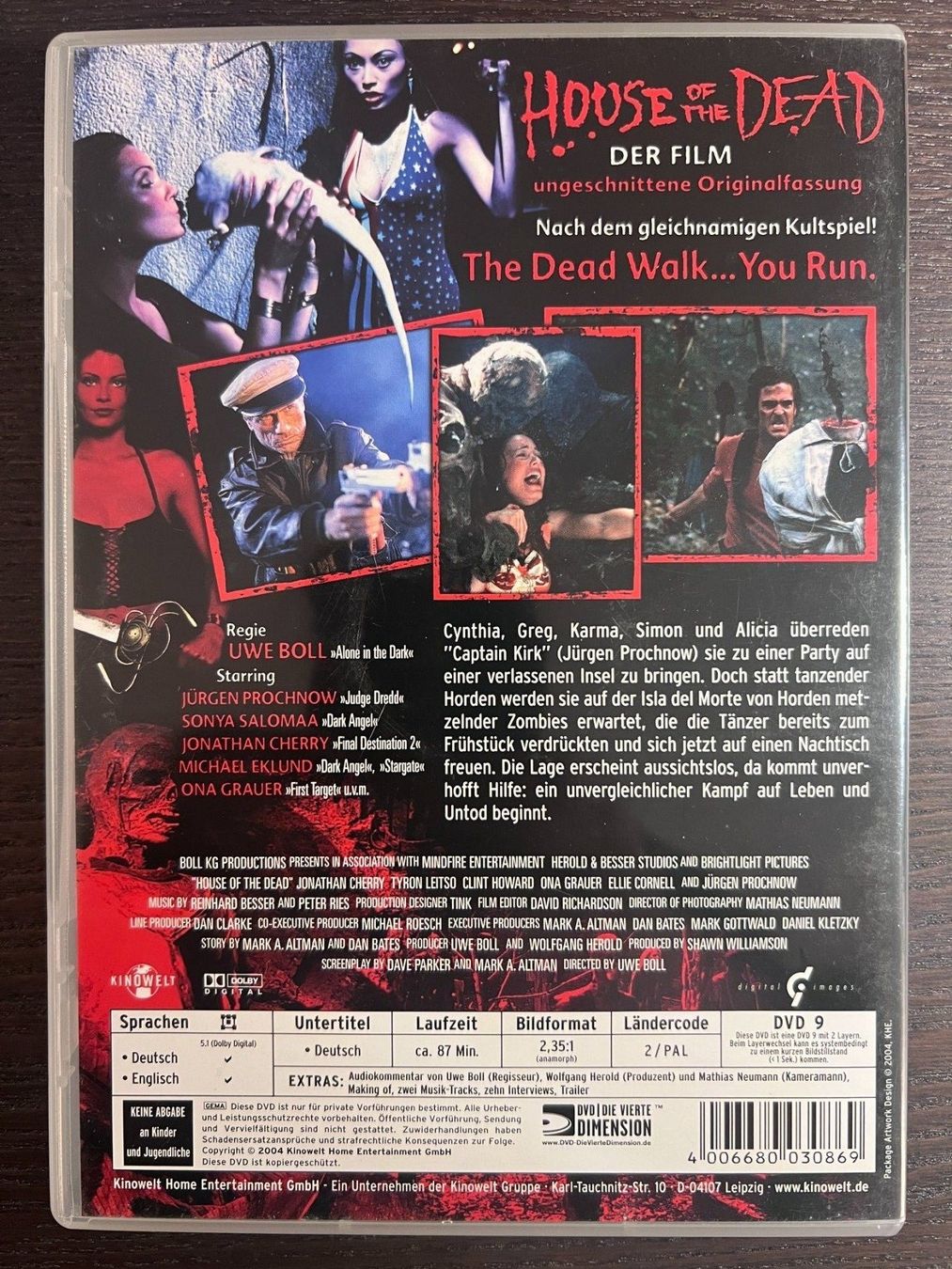 Tutti i DVDs: House of the Dead – Usato da Zürich venduto da FilmFreunde 1