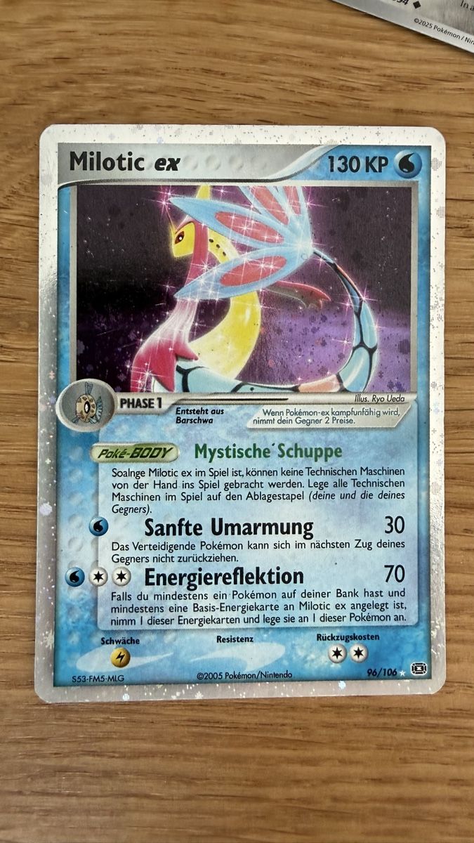 Pokémon Carte collezionabili: Pokemon Karte Milotic ex Deutsch – Usato da Sulgen venduto da WhiskersAway