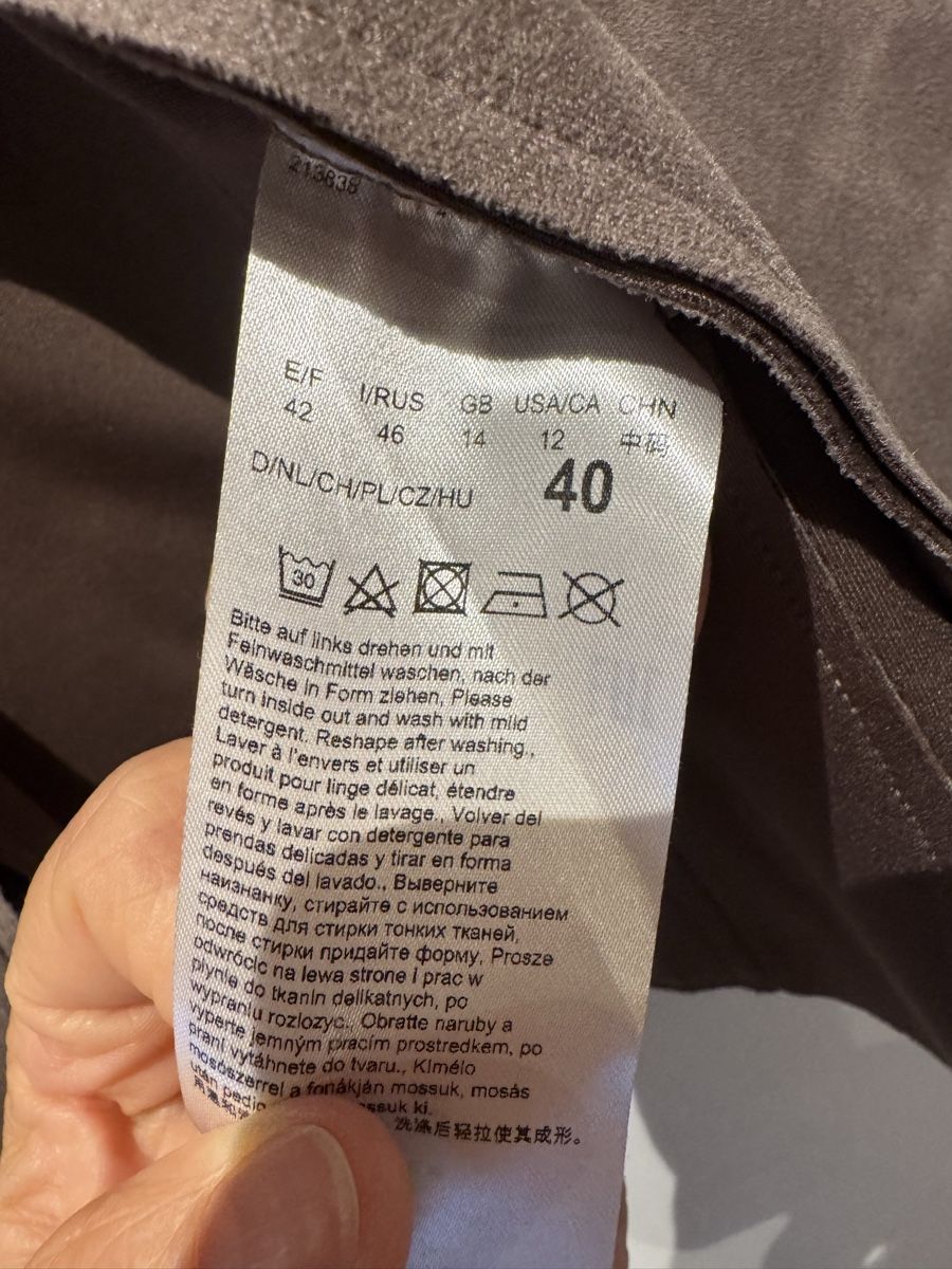 Vestes: Jacke in Wildlederoptik, Grösse 40 – D'occasion à Urtenen-Schönbühl par Lalablue 3