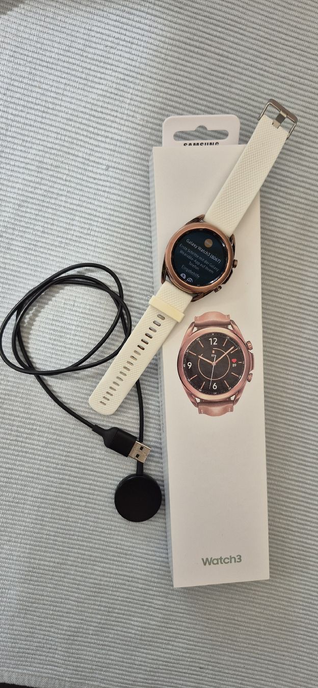 Samsung Smartwatch: Samsung Galaxy Watch3 Smartwatch Roségold – Usato da Oetwil am See venduto da jarra01 2