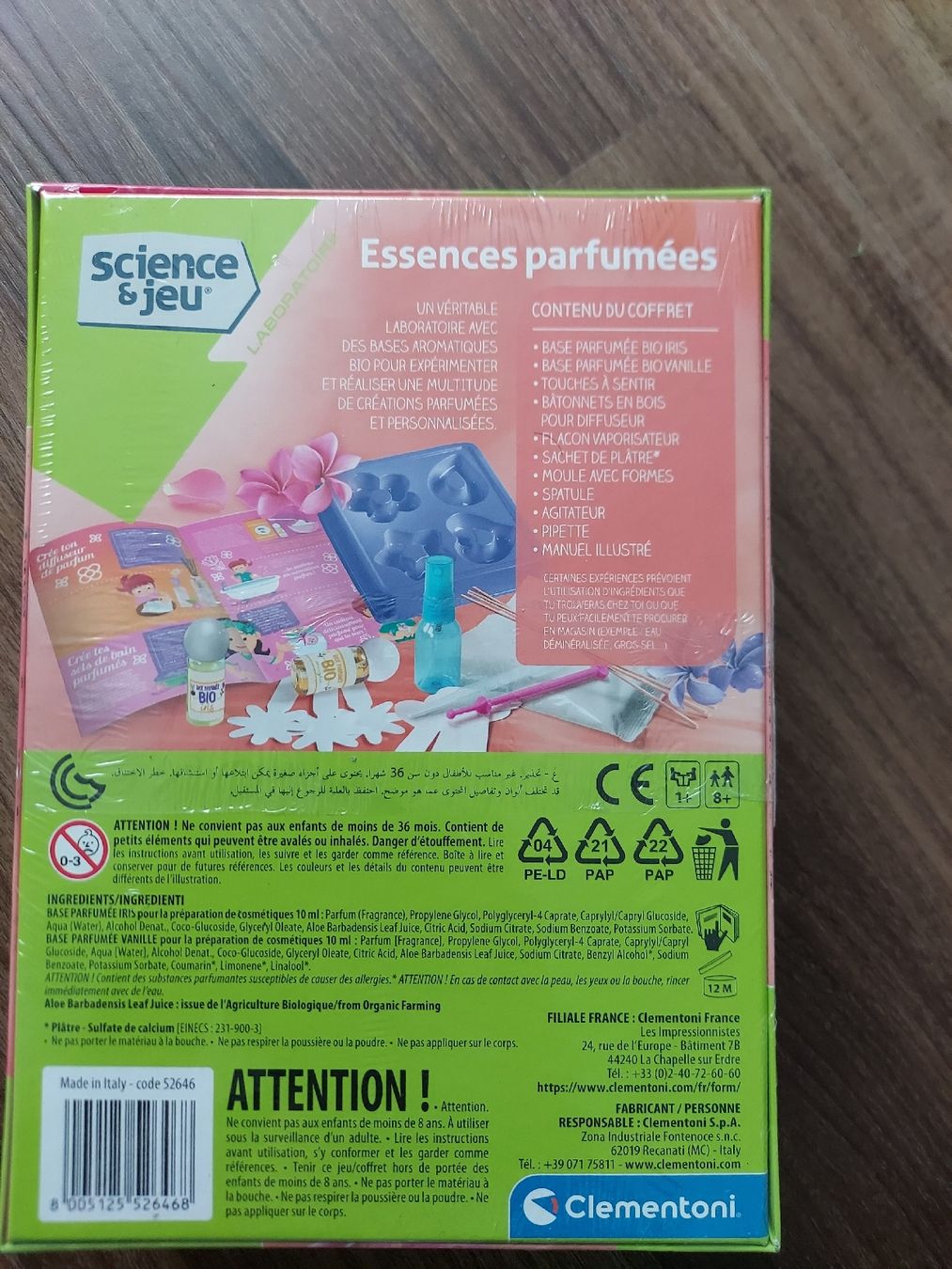 Kit bricolage: Science&Jeu Duft-Set "Essences parfumées" NEU – Nuovo e nell'imballaggio originale da Altishofen venduto da tammy05 3