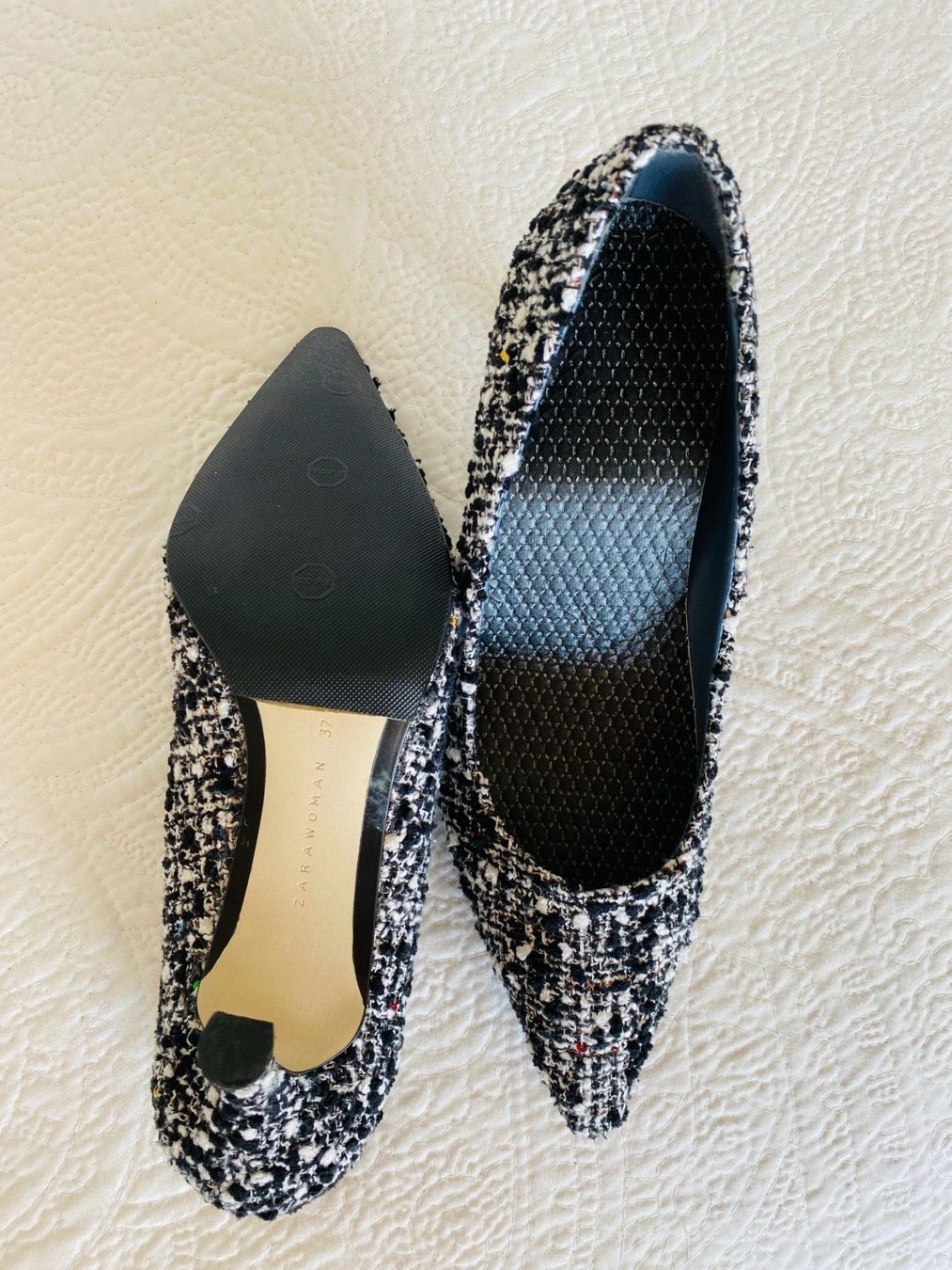 Zara Damenschuhe: TWEED PUMPS, 37, NEU! – Gebraucht aus Gunten von divertimenti 3