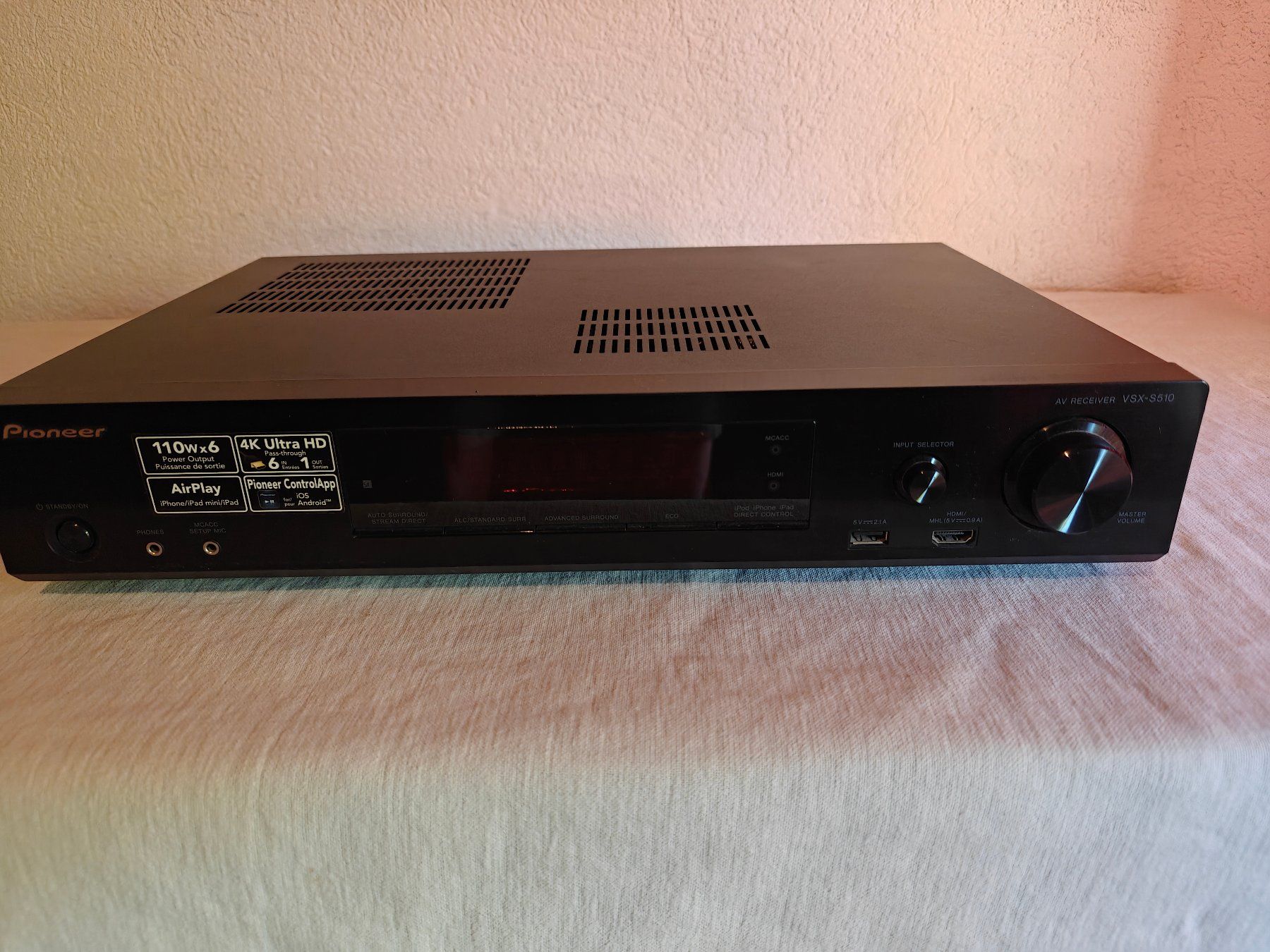 Pioneer Ricevitori: Pioneer VSX-S510 Receiver – Usato da Wettingen venduto da Miki46