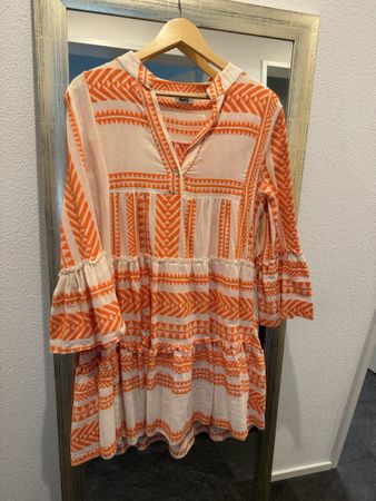 Tunika Kleid Sommerkleid Zara Mango Baumwolle