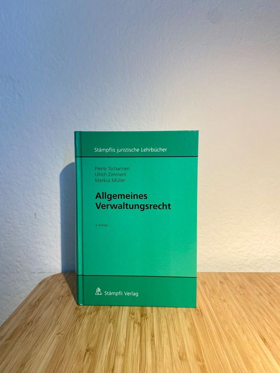 Allgemeines Verwaltungsrecht, 4. Auflage, Tschannen Kaufen auf Ricardo