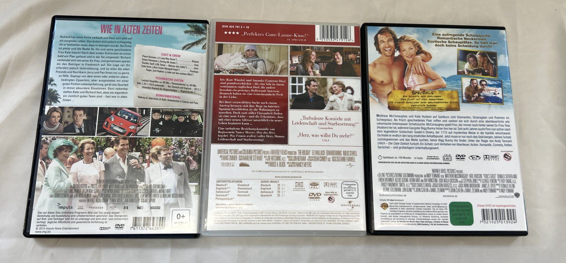 Tutti i DVDs: 3er Set DVDs: Romantische Komödien – Usato da Zürich venduto da Drahtzug 1