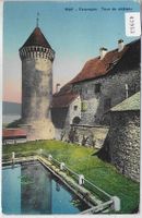Estavayer - Tour du chateau - Litho