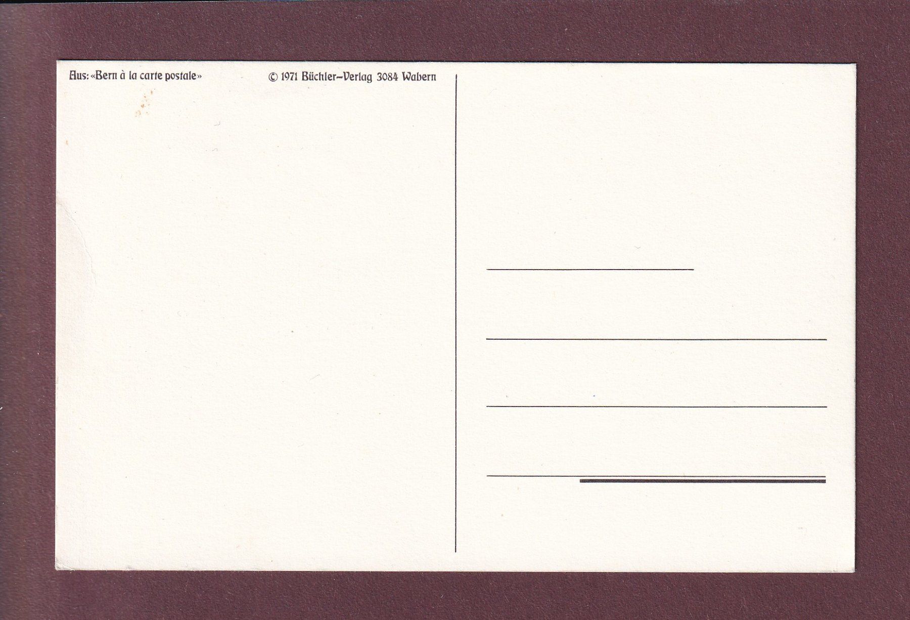 Cartoline postali: BERN - Bärengraben – Usato da Pully venduto da nicecards 1