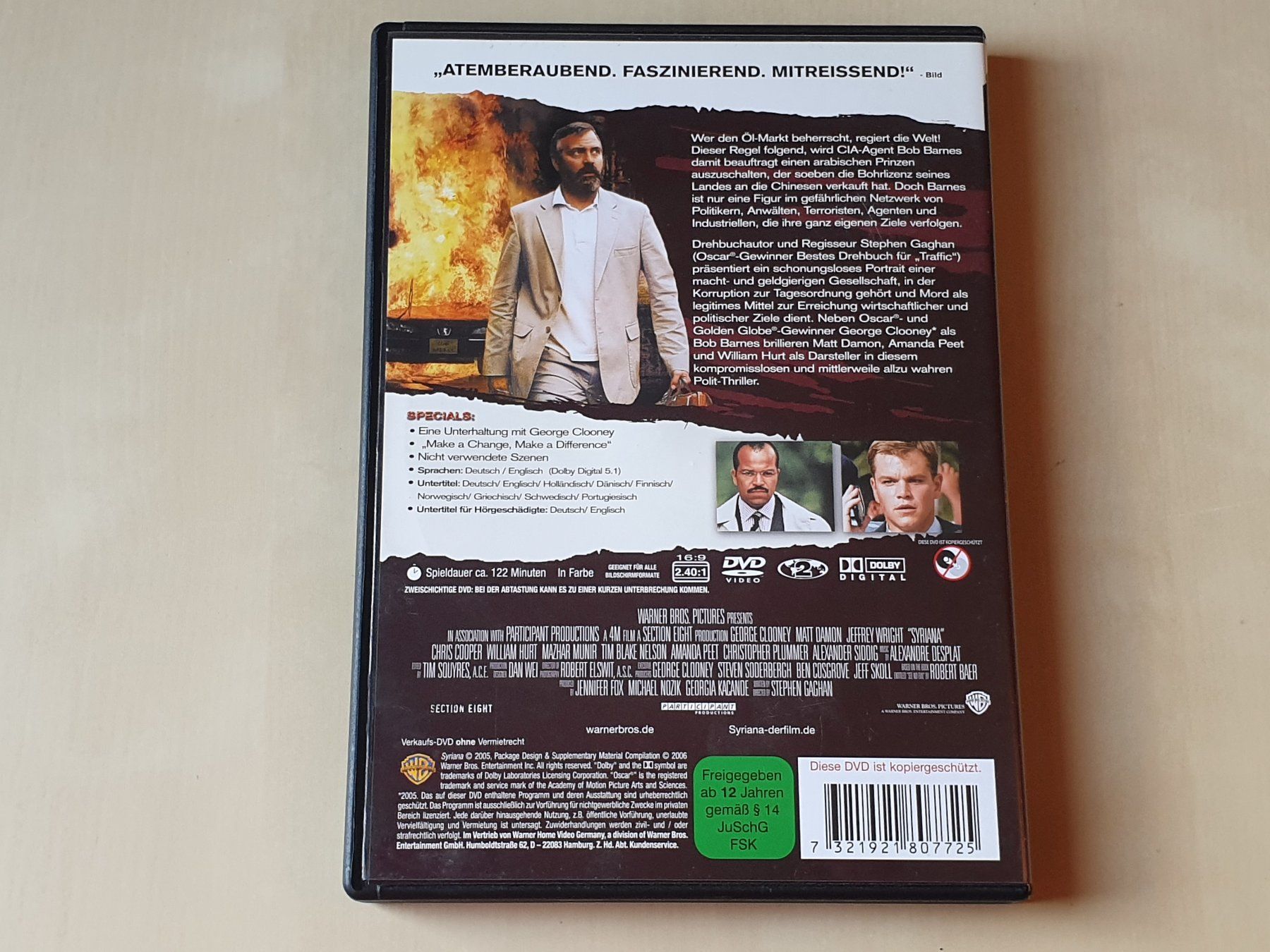Alle DVDs: Syriana – Gebraucht aus Stansstad von collectorsshop 1