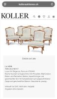 Louis XV Sofa & 2 Sessel – KOLLER Zürich Auktion