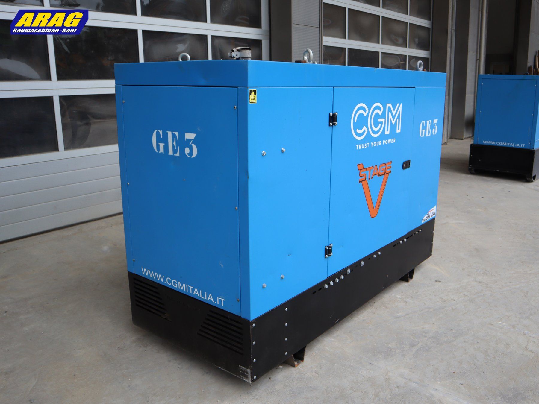 Generatori di corrente: CGM V35Y Notstromaggregat – Usato da Hasle LU venduto da Arag08 3