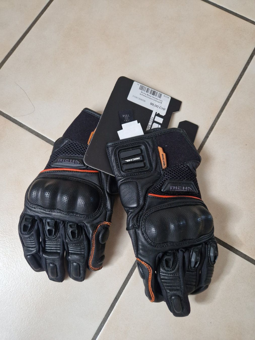 Altri accessori da uomo: Gants de moto Richa neufs, taille M – Nuovo e nell'imballaggio originale da Colombier NE venduto da alf_design