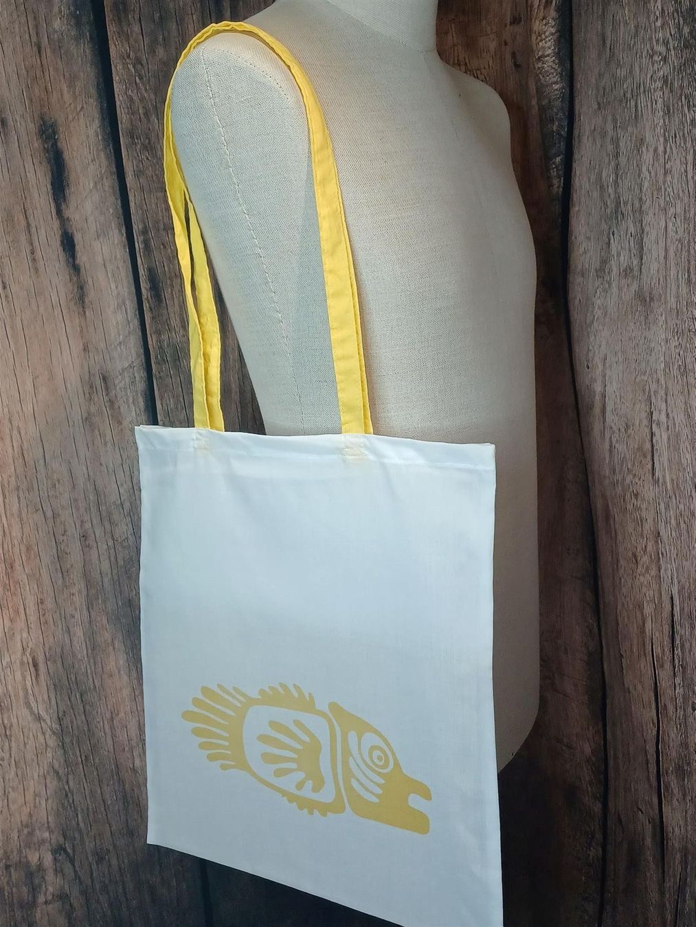 Borse: Shopper AZTEC SERIE " YELLOW FISH " – Nuovo e nell'imballaggio originale da Turbenthal venduto da enjak 1