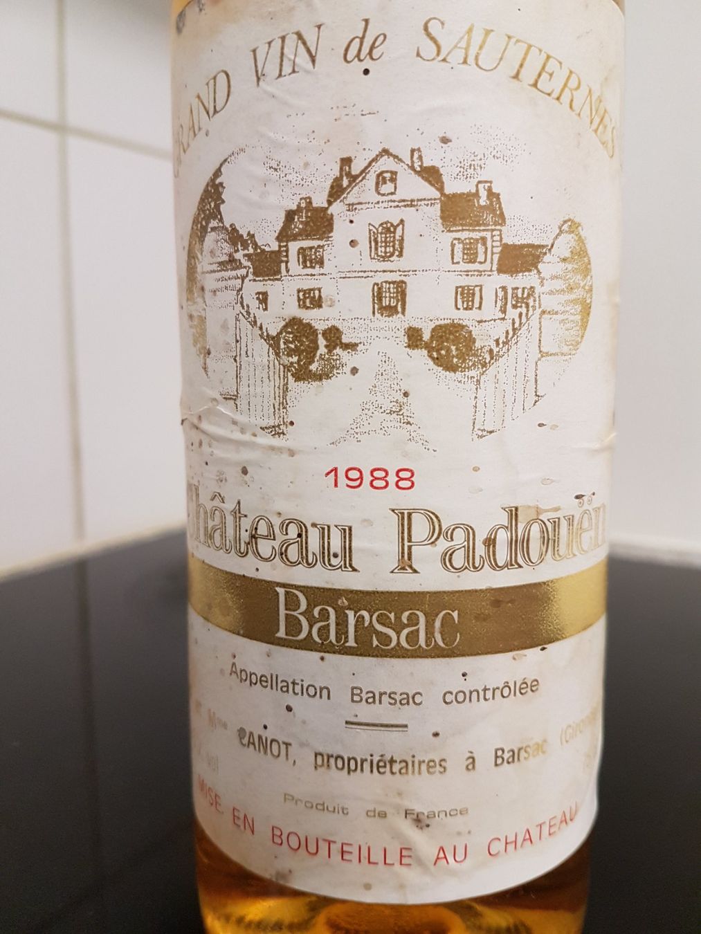 Vino: Château Padouën 1988 Sauternes – Nuovo (secondo la descrizione) da Grenchen venduto da poggione 3