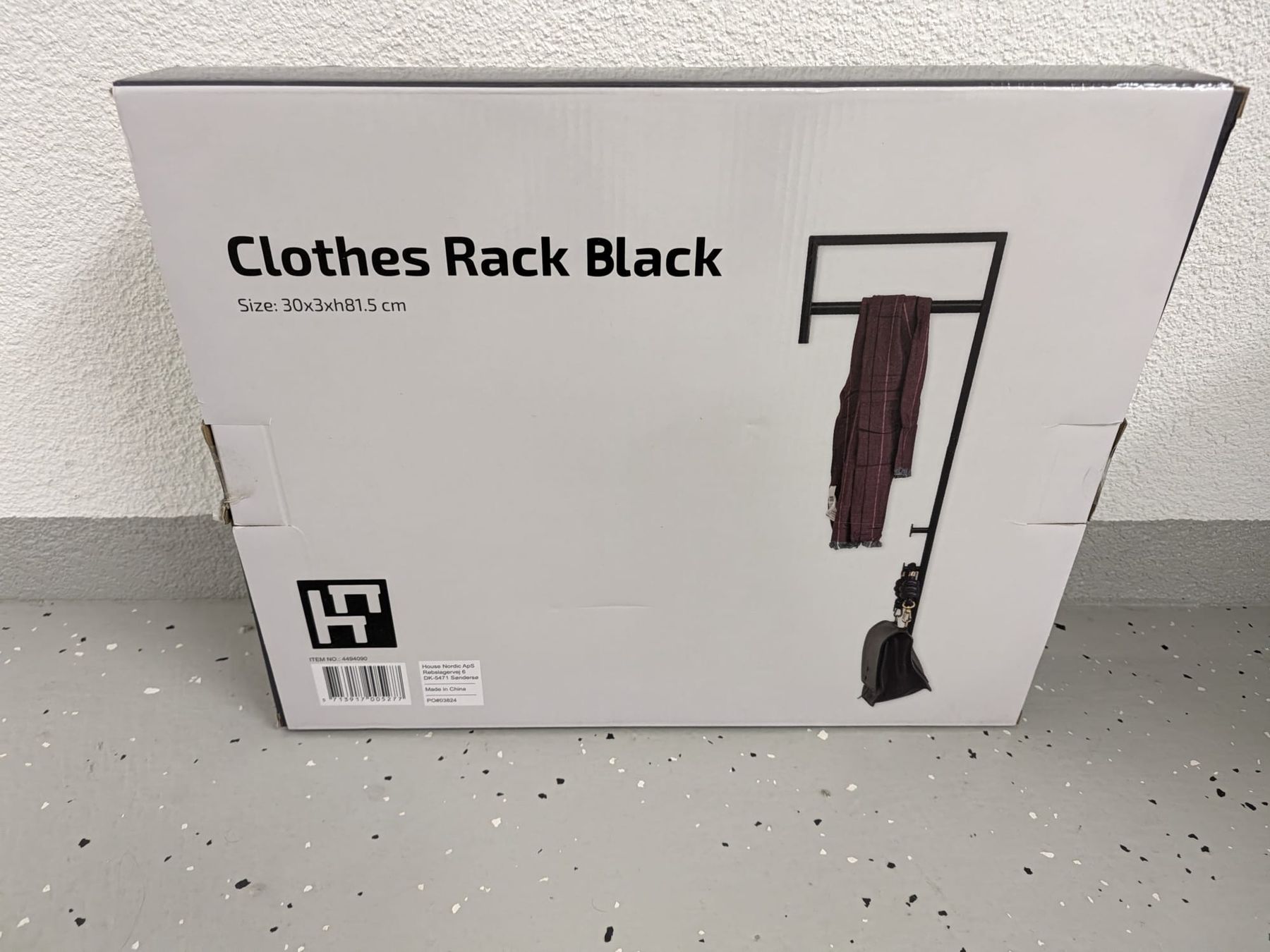 Séchoirs à linge: Clothes Rack Black 30x3x81.5 cm new – Neuf avec emballage d'origine à Zug par skl_mpp8