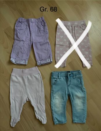 Hose Gr. 68, Mädchen, 3 Stück, Top Zustand, Frühling/Sommer