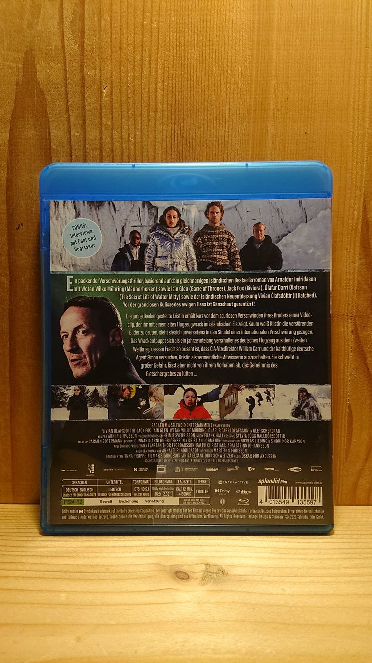 Alle DVDs: GLETSCHERGRAB Blu-Ray mit Wotan Wilke Möhring – Gebraucht aus Wilderswil von Exebub 1