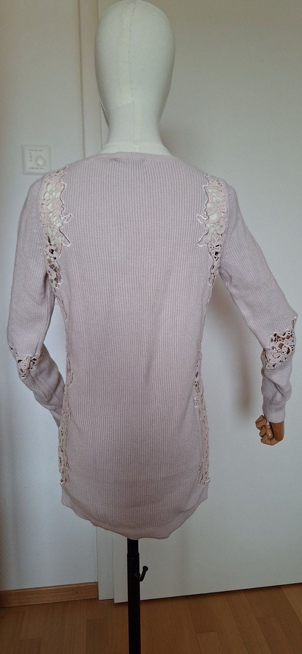 Morgan Maglioni & Felpe: Morgan, pull rose (dentelle) – Nuovo (secondo la descrizione) da Lussery-Villars venduto da pousinete02 2