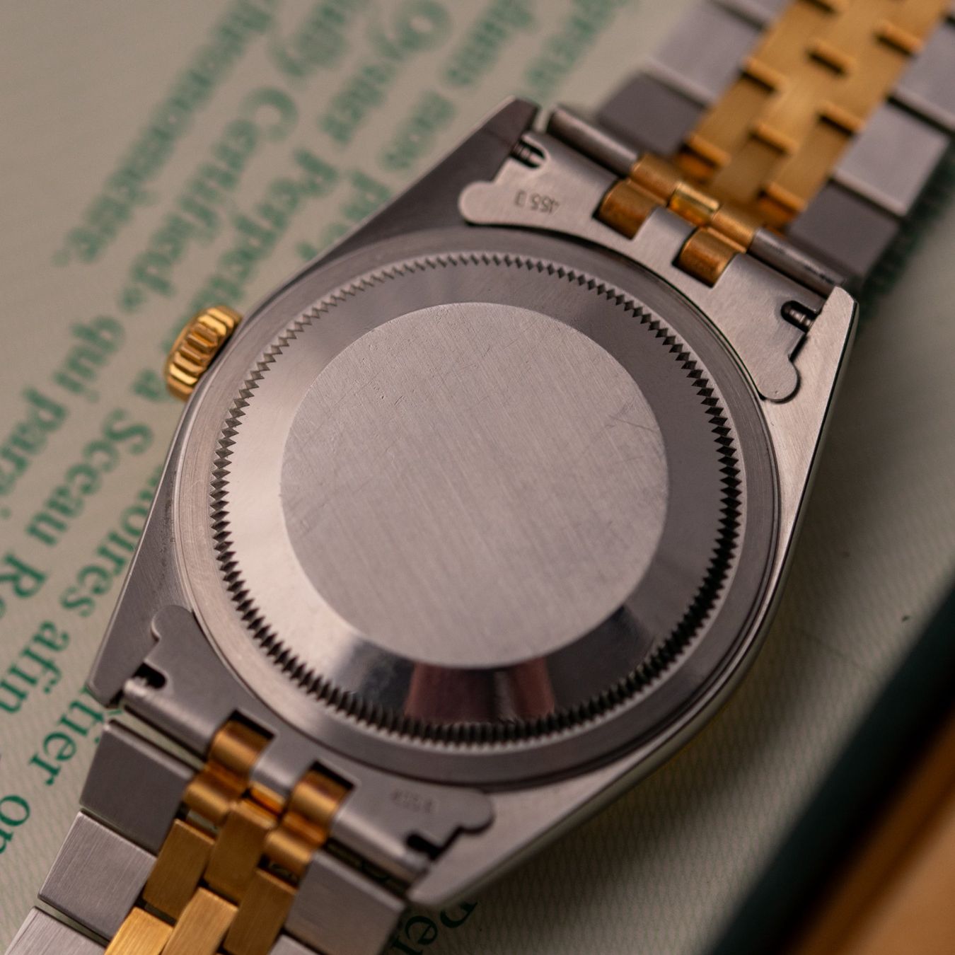 Rolex Orologi: Rolex Datejust 36/ 16233 / 1996 / Champagne Dial / Full Set – Usato da Luzern venduto da PrimeSwissTime 7