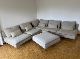 grosses Ecksofa IKEA SÖDERHAMN