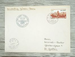 TR105 Enveloppe + Timbre Suisse 1943