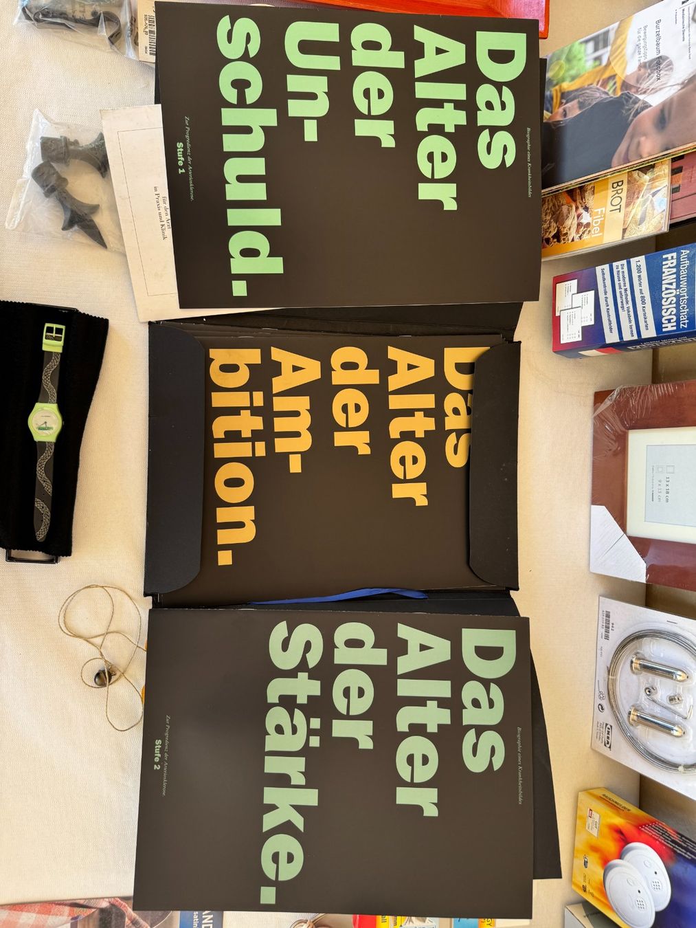 Foto & Immagini: Kunstmappe Biographie eines Krankheitsbildes, 7 Poster – Nuovo (secondo la descrizione) da Riehen venduto da lor_d5w8 2