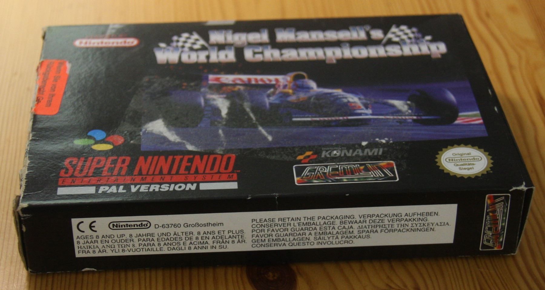 Giochi: Nigel Mansell´s World Championship SNES – Usato da Fisibach venduto da Retrogames24 4