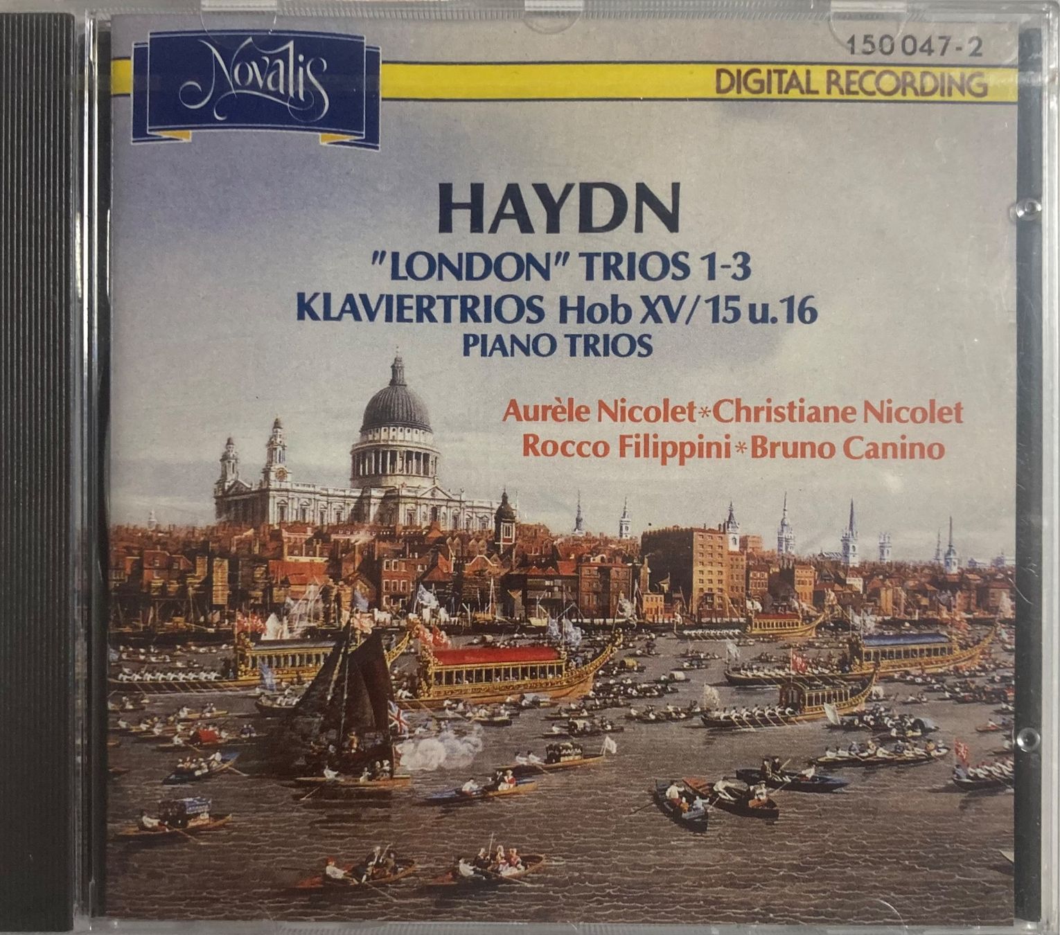 CD: HAYDN... - "LONDON" TRIOS 1-3..... – Nuovo e nell'imballaggio originale da Poliez-Pittet venduto da Newtown-Records