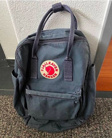 Fjällräven Kånken Rucksack, dunkelblau