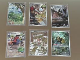 Pokemon Art Rare Sammelkarten Set