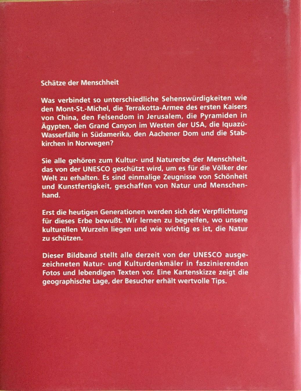 Libri: Schätze der Menschheit – Usato da Leimbach TG venduto da easydiver87 1