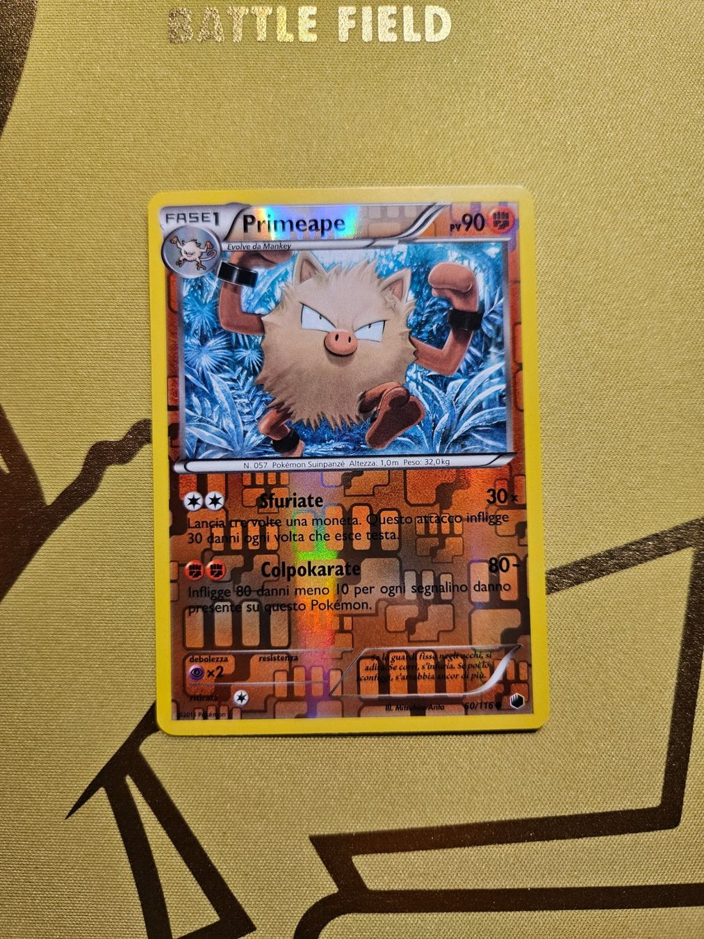 Pokémon Carte collezionabili: Plasma Freeze - Primeape – Usato da Bellinzona venduto da Pokemarco