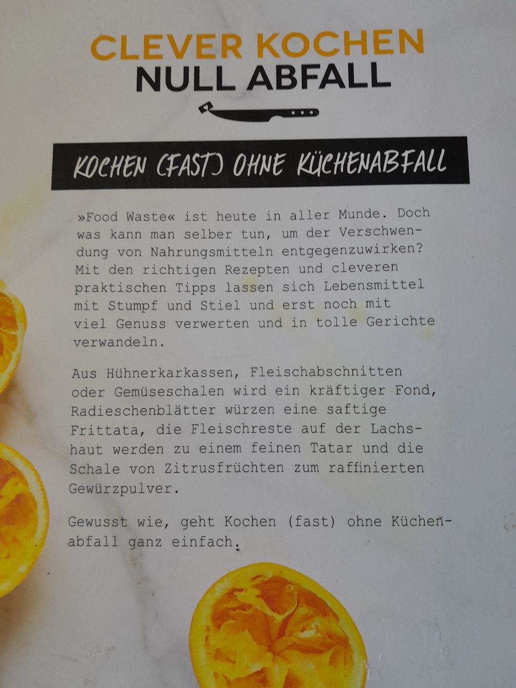 Libri: Clever Kochen - Null Abfall - Kochbuch – Nuovo (secondo la descrizione) da Eglisau venduto da Susanne2209 1