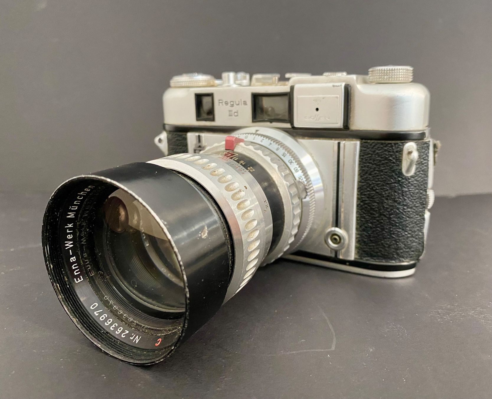 Fotocamera: Regula IIId avec pochette pour objectif – Usato da Sion venduto da ROBY_ROBY_ROBY 1