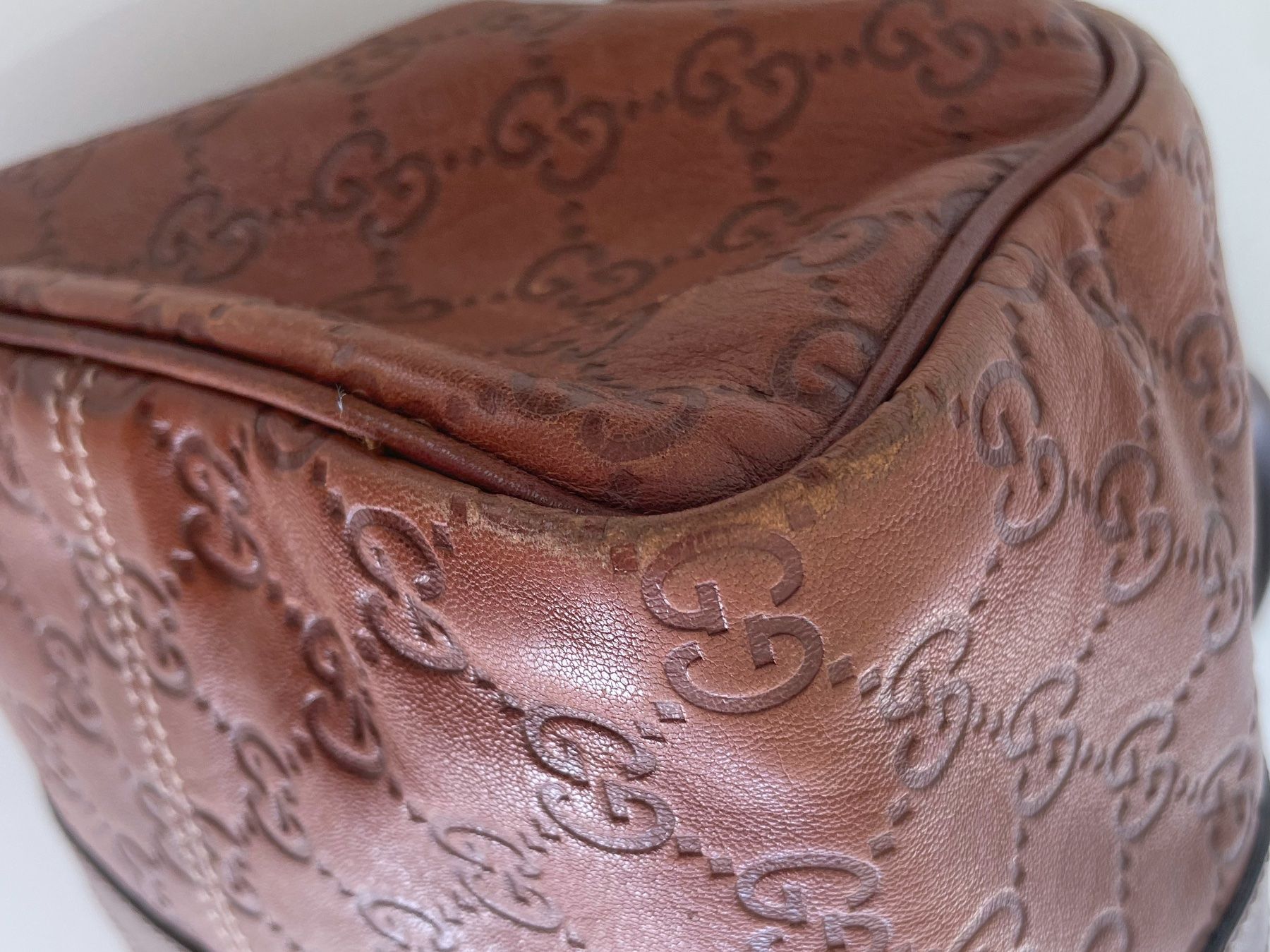 Gucci Borse da donna: Gucci Guccissima Boston Bag – Usato da Brugg AG venduto da Gucci59 4