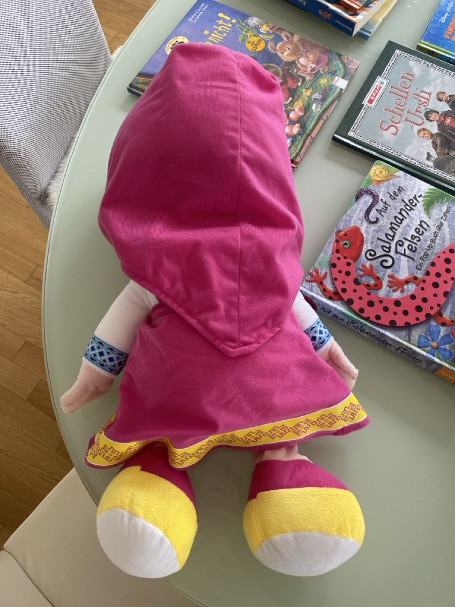 Puppen: Mascha Plüschfigur Kuscheltier, 50 cm gross – Neu (gemäss Beschreibung) aus Schmerikon von SwissKFO 1