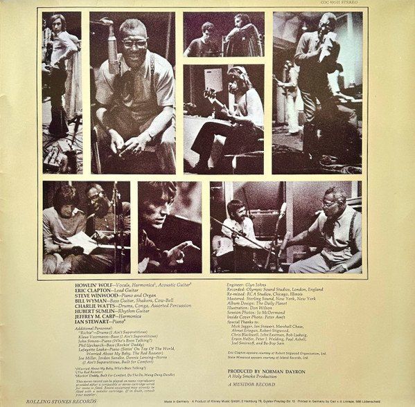 Dischi in vinile: Howlin' Wolf: The London Howlin' Wolf Sessions LP – Nuovo (secondo la descrizione) da Steinhausen venduto da Vilivinili 2