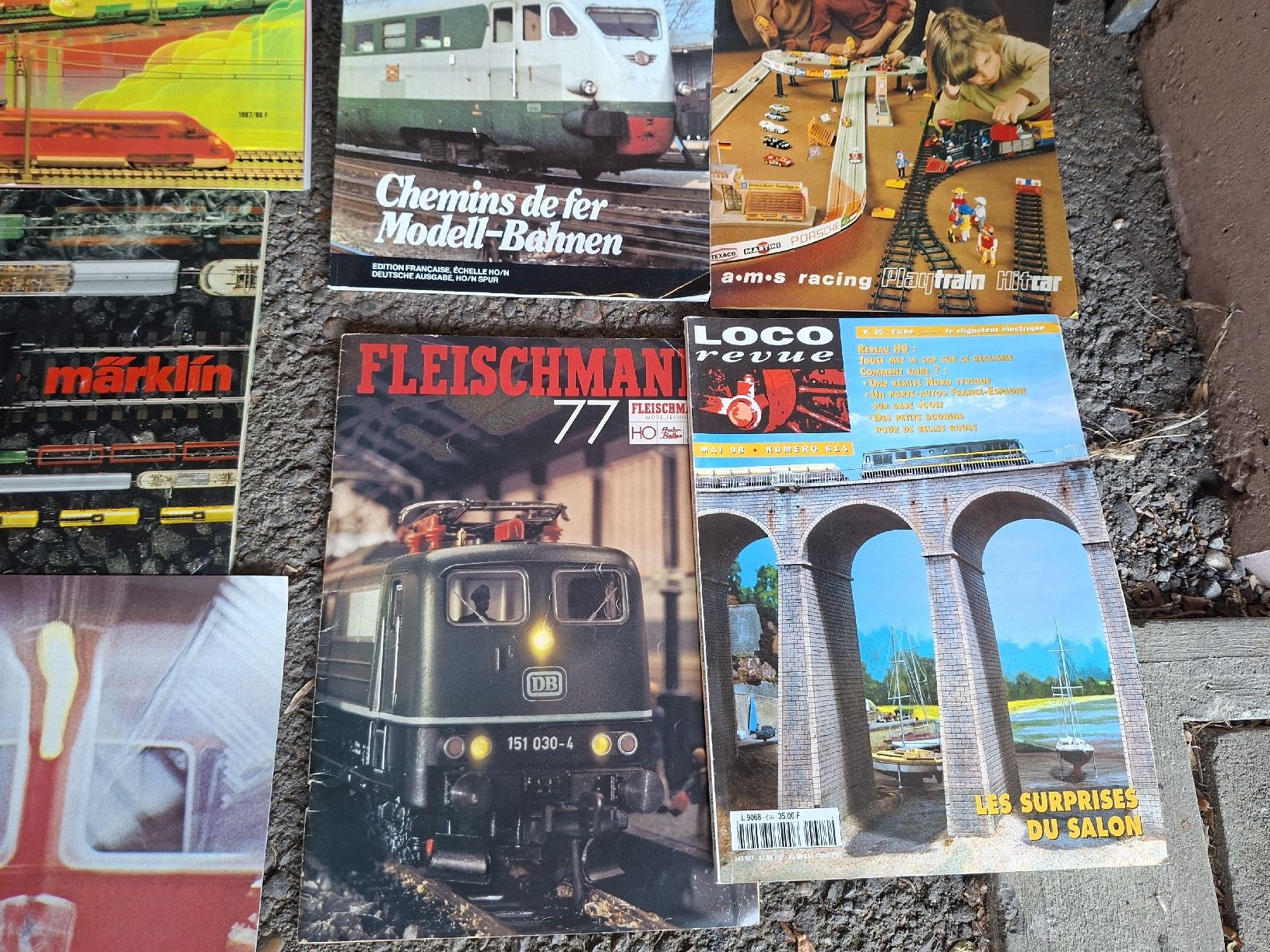 Märklin Modellini di ferrovie: märklin fleischmann faller lima loco revue CFF SBB collector – Usato da lausanne venduto da Nicolier0