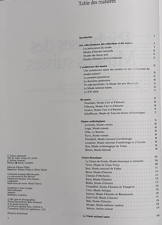 Bücher: Richesses des musées Suisses – Gebraucht aus Adliswil von Heimite 2