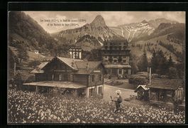 Les Avants, Panorama, la Dent de Jaman e