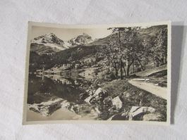 St. Moritz mit Piz Albana und Piz Julier