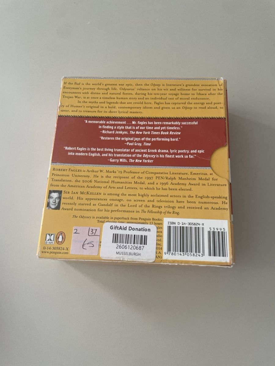 Hörbücher: The Odyssey CD audiobook – Gebraucht aus Uvrier von SzymonClivaz 1