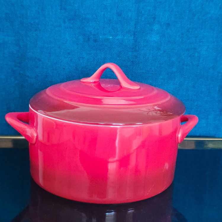 Süße Kürbis-Keramikschale Mit Deckel - 400ml Mini-Topf Ofenfest