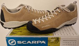 Scarpa Mojito Gr. 48 EU, Top Zustand, Wanderschuhe, beige